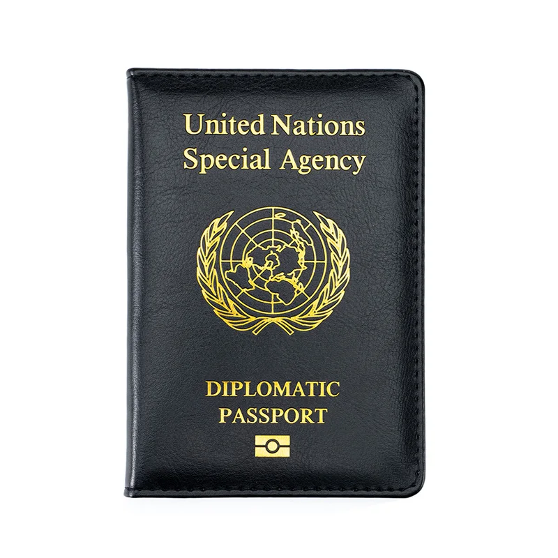 United Nations Diplomatic Passport Cover Personalized Designer Passport  Holder