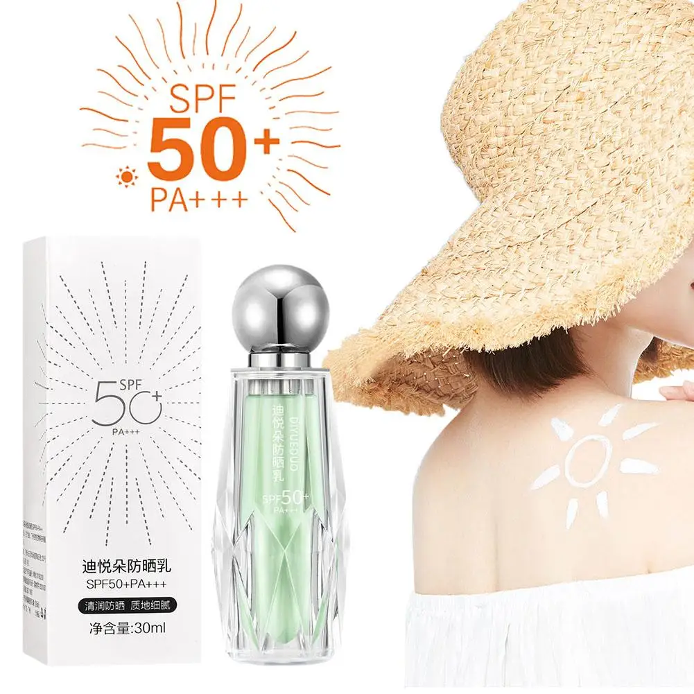 

Sunscreen Cream Protector Facial Sun Block Spf50 Gel Sunscreen Cream Facial Isolation Cream Moisturizer Lotion Isolation Q3O6