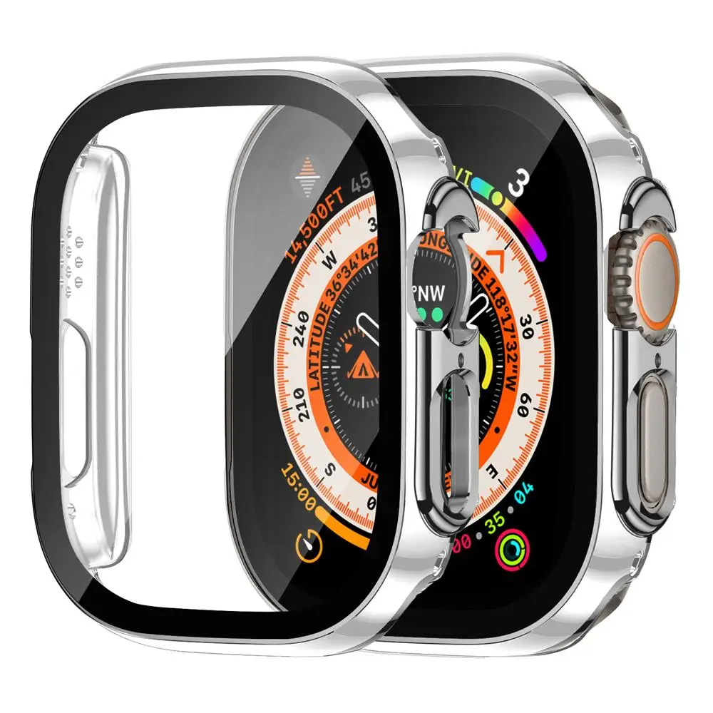 Apple Watch Ultra Durable Case with Tempered Glass Screen Protector