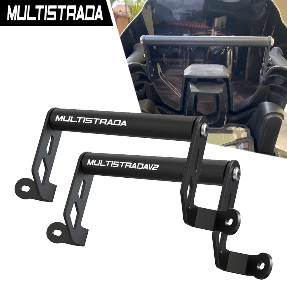

Motorcycle 22mm Navigation Bracket Holder For Ducati Multistrada 1200 Enduro Pro/Touring 1200 ABS 1200S Touring/D-Air/Pikes Peak