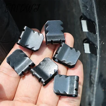 Clip di fissaggio per parafango per auto Protezione motore automatico Morsetto con fibbia a forma di U Parti in ferro di fissaggio con fibbia fissa in metallo per camion moto