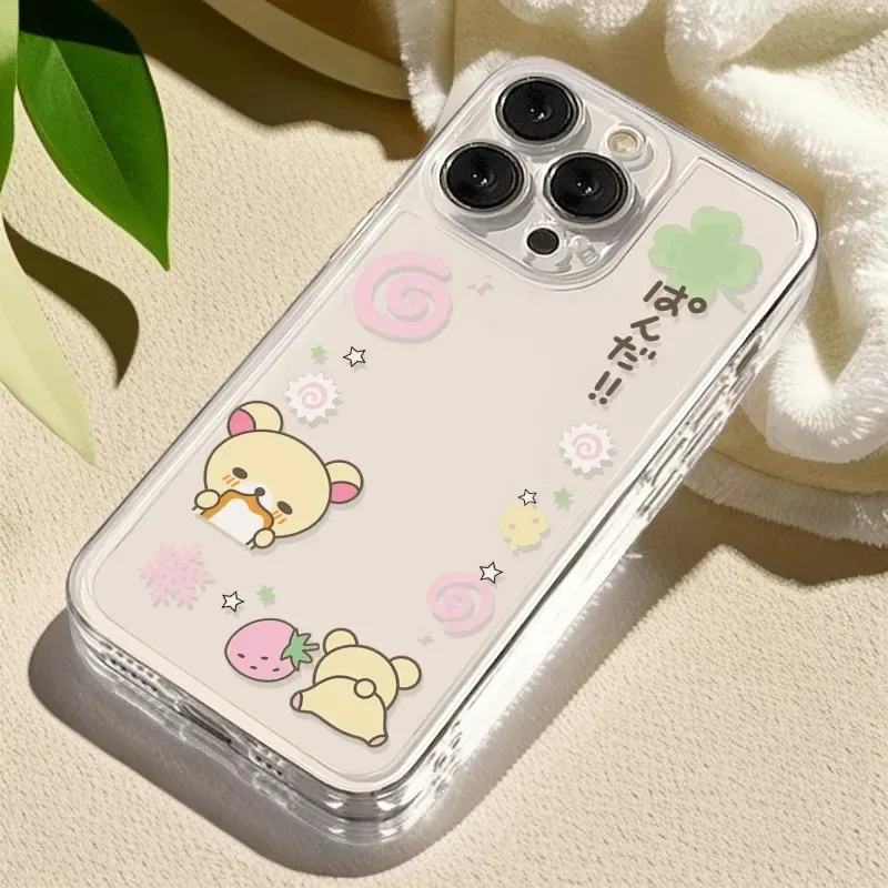 Creative Strawberry Kawaii Bear Cartoon Phone Case