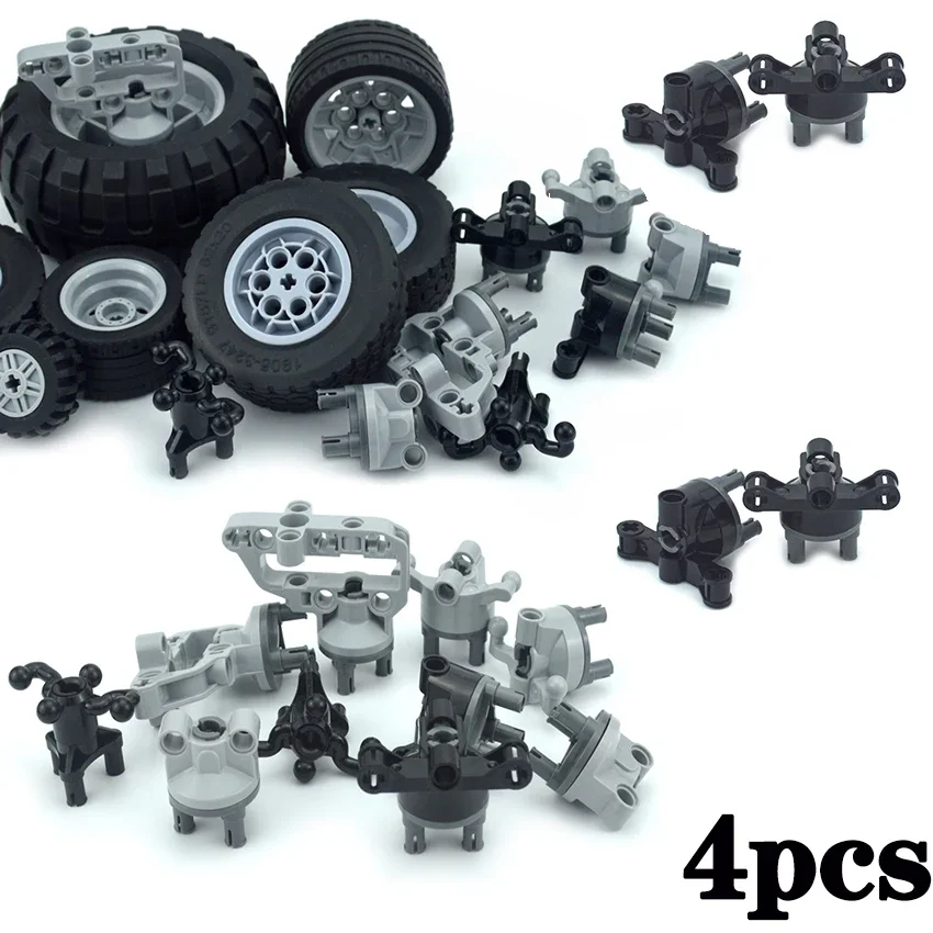 Sospensione Mozzo Dello Sterzo Building Block Portale Axle Technical Moc Parts Tire Wheel Car Truck Drive Compatibile 92908 11949 9290