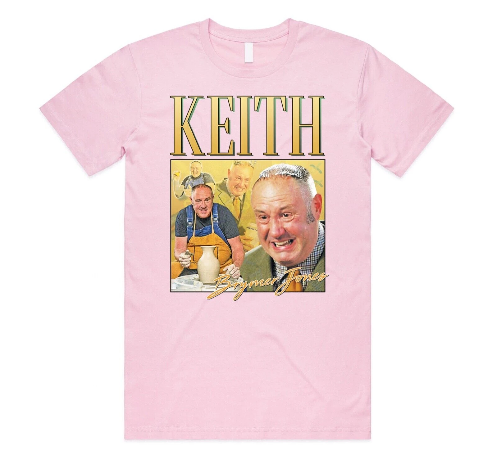 Robert Brymer Jones Omaggio Abbigliamento Uomo T-Shirt Tee Funny Uk Tv Icon Ceramica Potter Ceramics