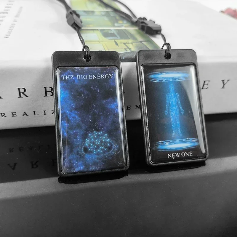 

AIBAOTONG-New Design New Design Blue Starry Pendant Necklace For Men Card Terahertz