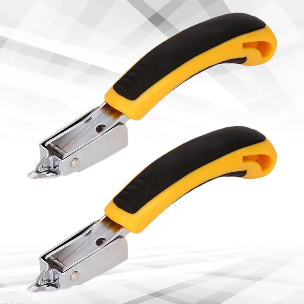 2PCS Staple Remover Tool Heavy Duty Staple Puller Tool for Office, School and Home for Removing All Kinds of Staples for practical staples remover professional heavy duty nails puller remover woodworking removing hand tools ferramentas manuais pw