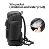 Large Capacity 50L Men Travel Backpack Outdoors Mountaineering Bag Waterproof Laptop Backpack Business Backpack With Shoe Bag 5