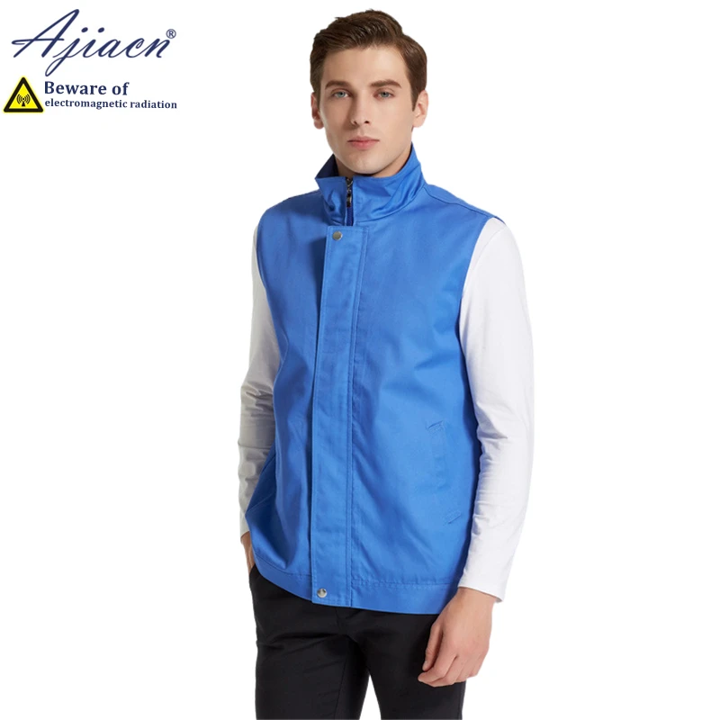 Gilet Con Cerniera Invisibile Protettivo Contro Le Radiazioni Elettromagnetiche Genuino Emc Laboratory Monitoring Room Gilet Personalizzato Anti-Radia