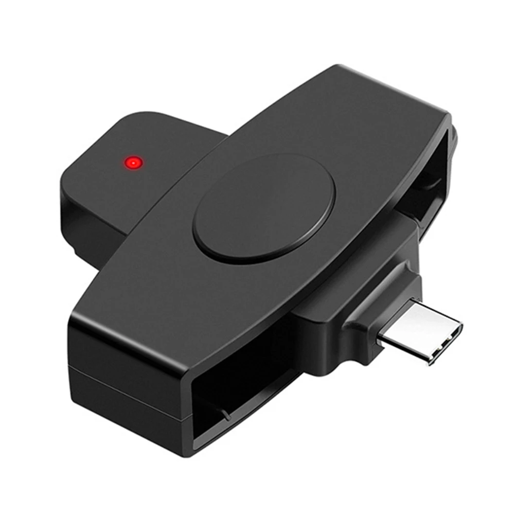 Type-C Smart Card Reader for Secure Transactions and Tax Declarations