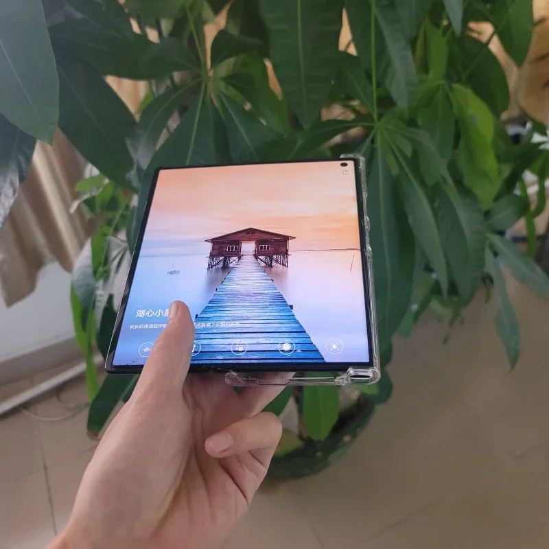 Transparent Shockproof Bumper Case for Foldable Huawei Mate XS 2 5G