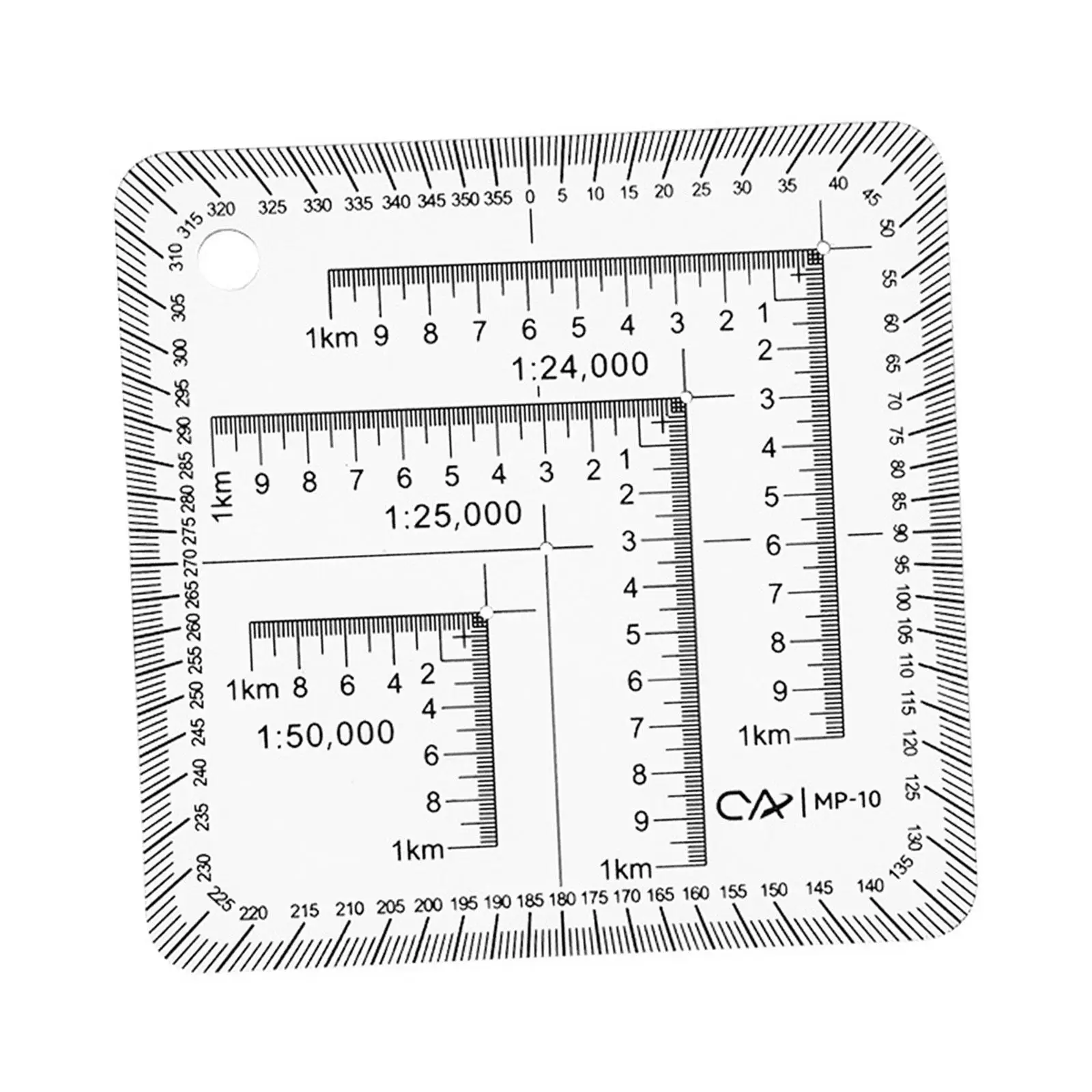Pocket Grid Map Reading Transparent 1:24000 1:25000 1:50000 School Learning for Poltting Utm, Usng, Mgrs Coordinates Map Reading map reading tool