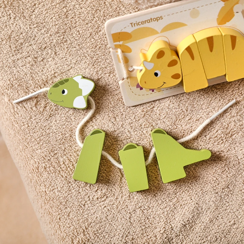 Holz Grundlegende Threading Spielzeug Baby DIY Spielzeug Pädagogisches Montessori Perlen Spielzeug Frühen Kindheit Feinmotorik Entwicklung Geschenke – Detail 26