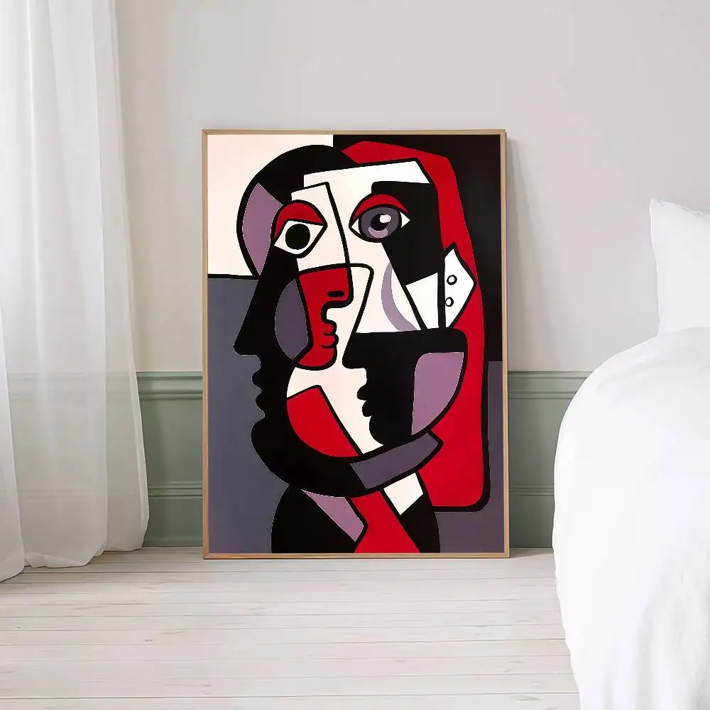 Abstract Picasso-Inspired Art Poster - Classic Movie HD Wall Art