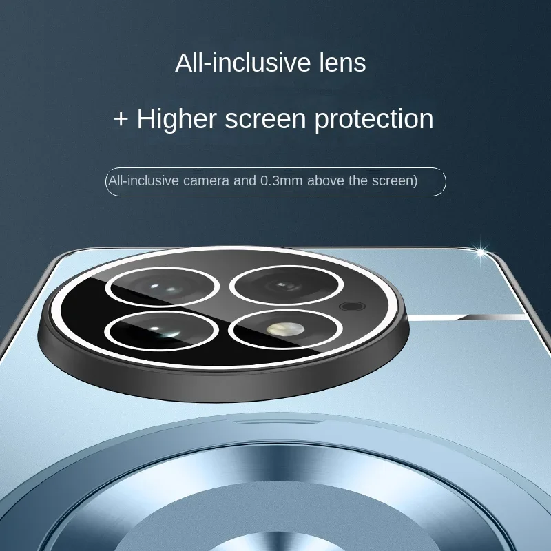 Shockproof Metal Lens Protector Case with Magnetic Ring Holder
