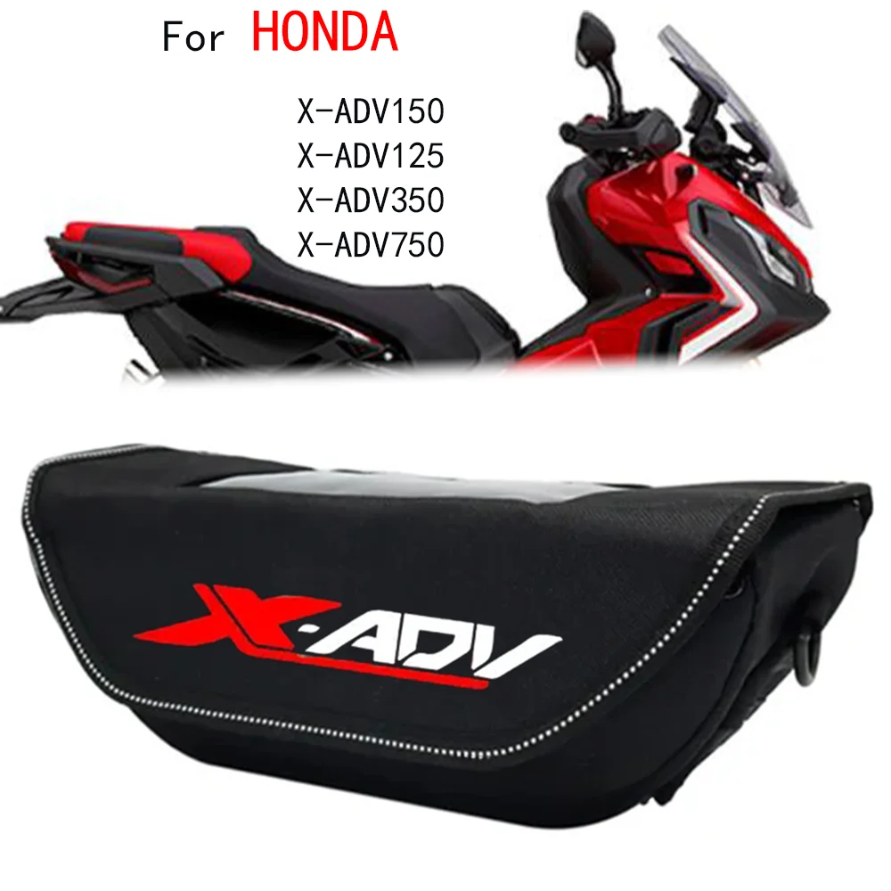 

For Honda X-ADV750 X-ADV150 125 350 Motorcycle Waterproof And Dustproof Handlebar Storage Bag motorcycle handlebar travel bag
