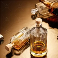 350ml Cold Extract Glass Bottle Vodka Bottle Whiskey Wine Whisky Fruit Wine Green Plum Wine Hip Flasks Coffee Bottle