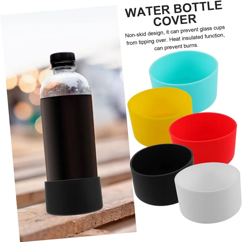 Silicone Water Bottle Boot for Owala 24oz 32oz 40oz, Anti-Slip Protective  Sleeve Bottom Bumper Protector for FreeSip,Twist,Flip