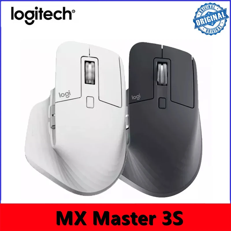 Logitech MX Master 3S for Mac mouse Mano destra Bluetooth Laser 8000 DPI