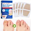 60pcs/set Nail Repair Patches Non Irritating Nail Ingrowning Toenail Corrector Stickers Helps With Cracked Nails 3
