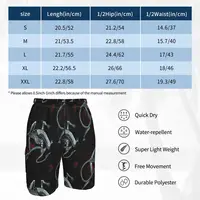 Xenomorph Board Shorts Polyester Swimming Trunks Beach Funny Men Swim Trunks 2