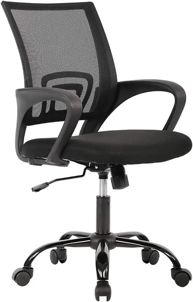 BestOffice Office Chair Ergonomic Cheap Desk Chair Mesh Computer Chair Lumbar Support Modern Executive Adjustable Stool Rolling