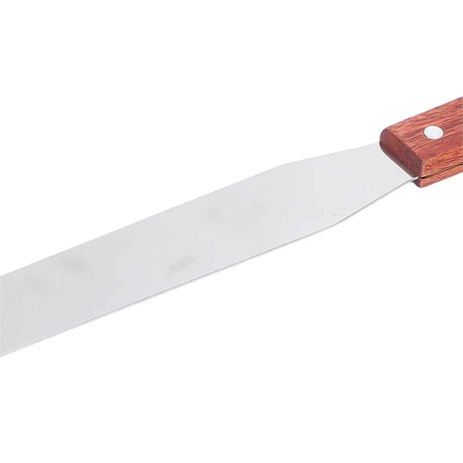 Stainless Steel Body Waxing Stick with Wooden Handle-Metal Wax Spatula for hair Removal on