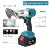 Brushless Electric Cordless Iron Scissors Metal Cutting Tools Iron Shear Sheet Shears Carbon Steel Cutter For Makita 18V Battery 3