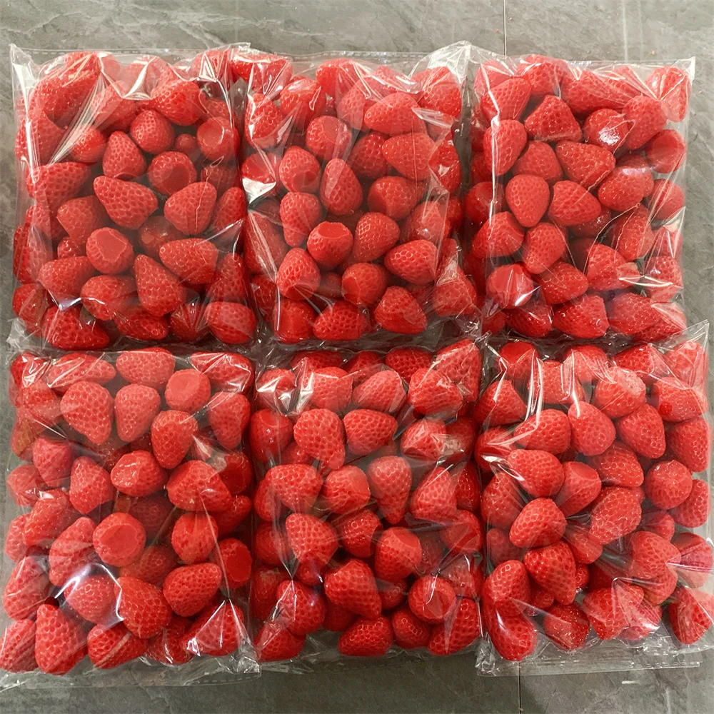 18 fragole rosse artificiali in plastica, simulazione realistica, fragola realistica, frutta artificiale, decorazione per fotografia, per casa, cucina, armadio, festa, ornamento, cestino, decorazione