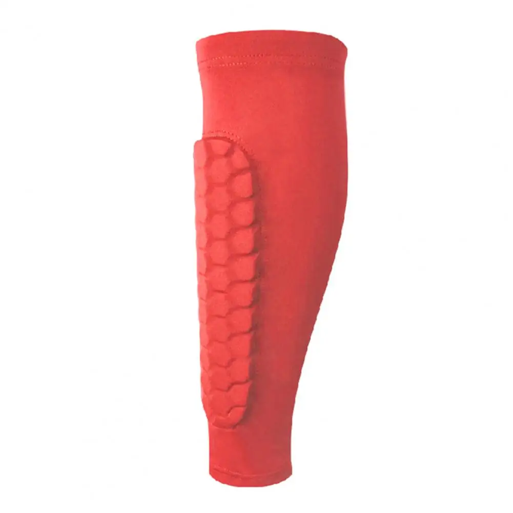 Performance-enhancing Shin Guard Honeycomb Padded Soccer Shin Guard Sleeves for Kids Adults Leg Protection for Football
