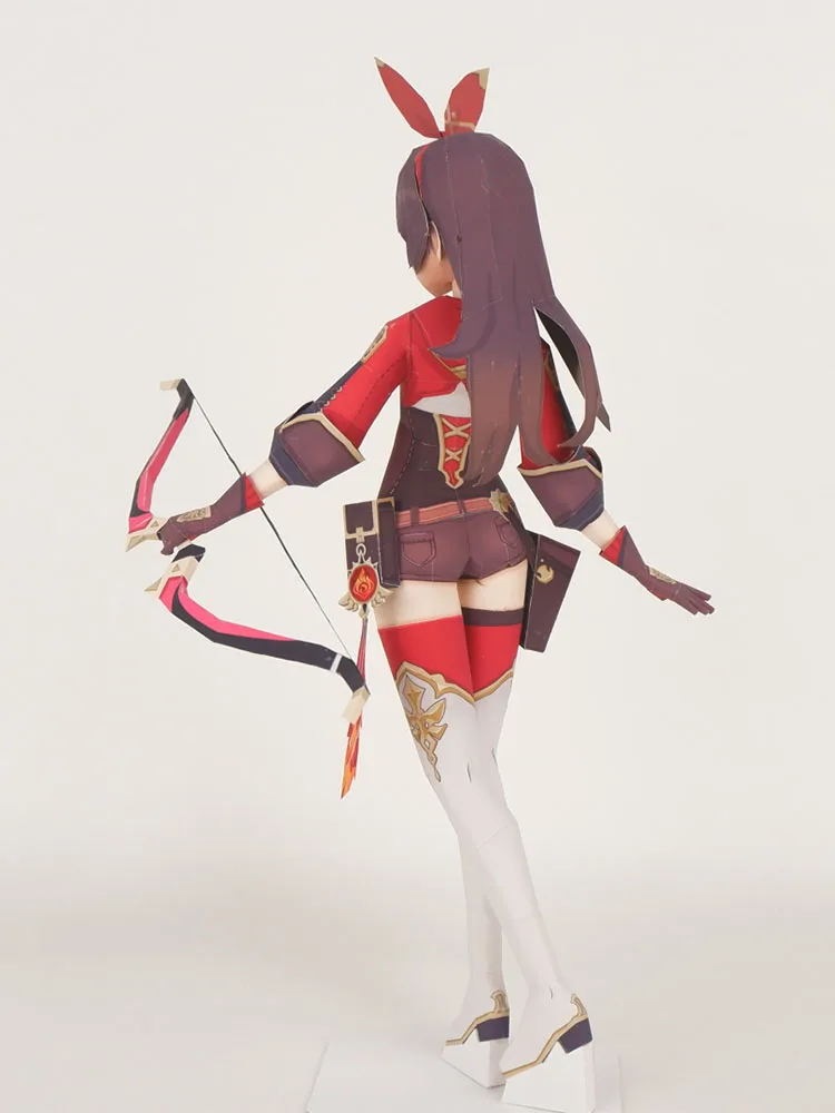 DIY paper model original god character Amber handicraft model handmade character ornament