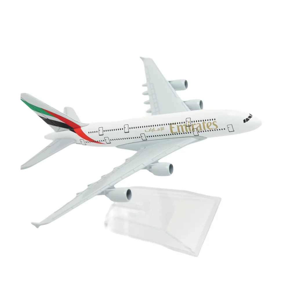 Metal Aircraft Model 1:400 Scale Emirates Airlines A380 B777 Airplane Diecast Model Aviation Plane Collectible Toys for Boys