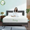 6 Inch Twin Mattress Gel Infused Cool Sleep & Pressure Relief, Medium Firm Mattress CertiPUR-US Certified, Bed in a Box High Den 6