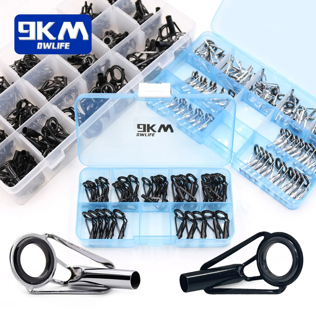 Fishing Rod Guide Tip Repair Kit Set 24230Pcs Rod Building Guide