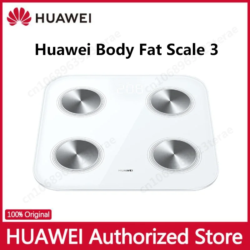 

HUAWEI Scale 3 Body Fat Scale 10 +, параметры здоровья тела, Wi-Fi и Bluetooth соединение