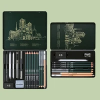 Professional Drawing Pencil Set 10/12/19 Pcs Sketch Pencils Graphite Charcoal Art Supplies for Artists Beginners 1