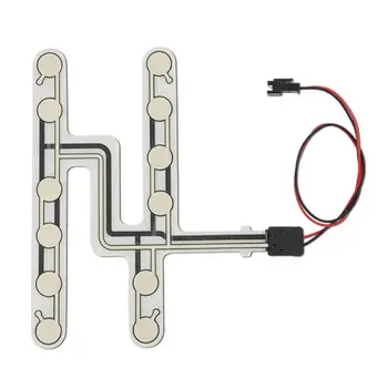 Sensore di pressione per sedili per auto Sensore di pressione per cintura di sicurezza per auto per automobili Promemoria Avvertimento luminoso e sonoro Accessori per la guida