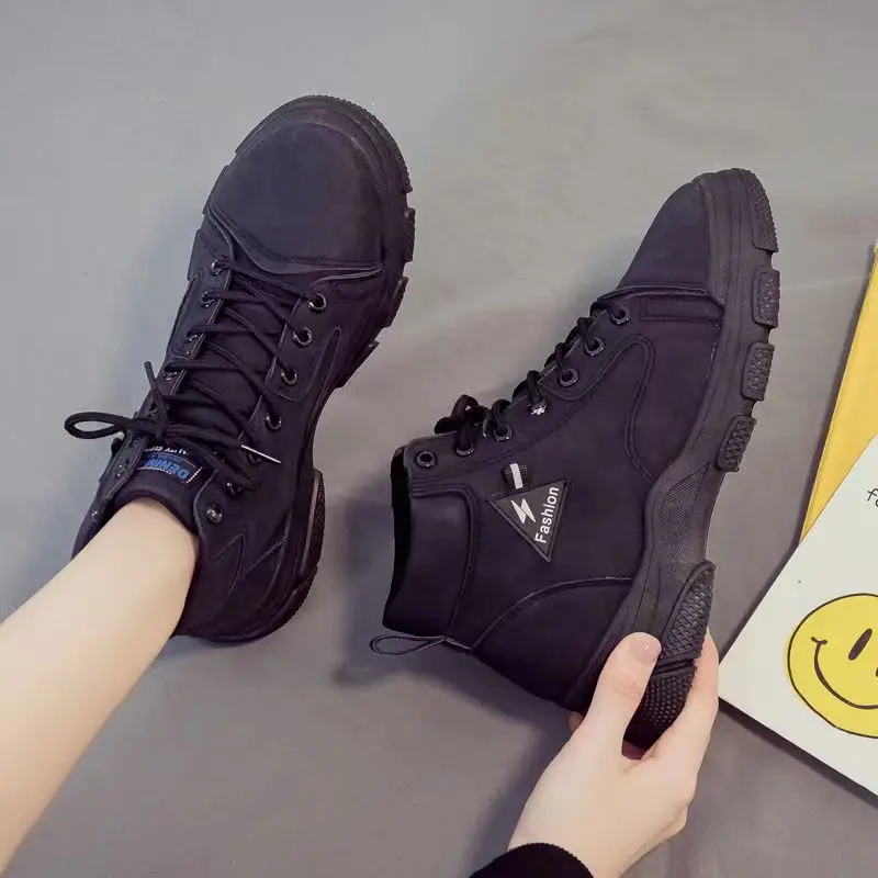 Martin Boots Women's 2022 New Autumn Locomotive Wear-resistant Breathable Travel Pedaling Mountain Non-slip Boots