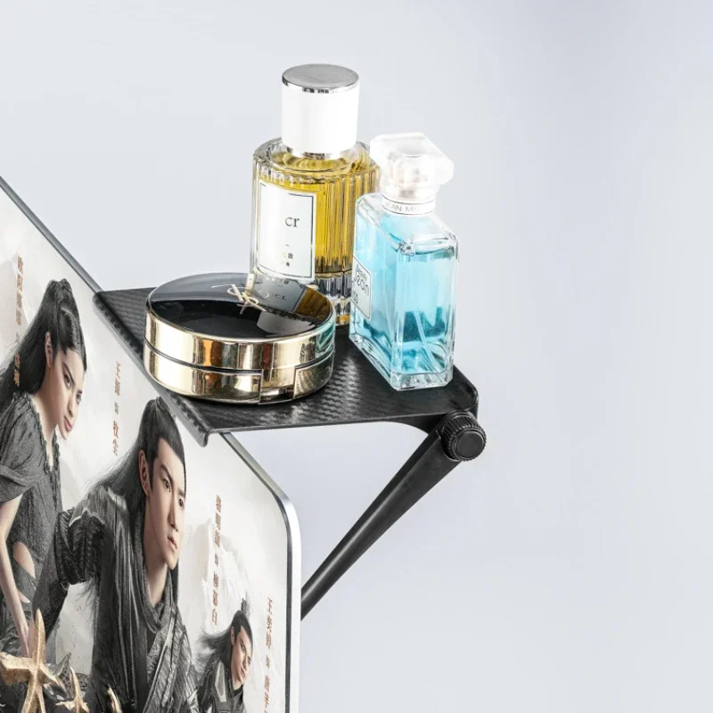 1PC Hot Selling Computer and TV Screen Storage Rack Wireless Router Set-top Box Rack No Perforated Storage Bracket Divine Tool