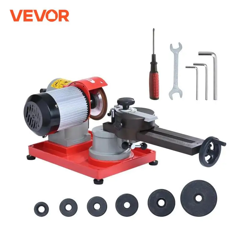VEVOR Circular Saw Blade Sharpener 370W Sharpening Machine 3600RPM Saw Blade 5Inch Wheel Rotary Mill Polisher for Carbide Tipped saw blade sharpener