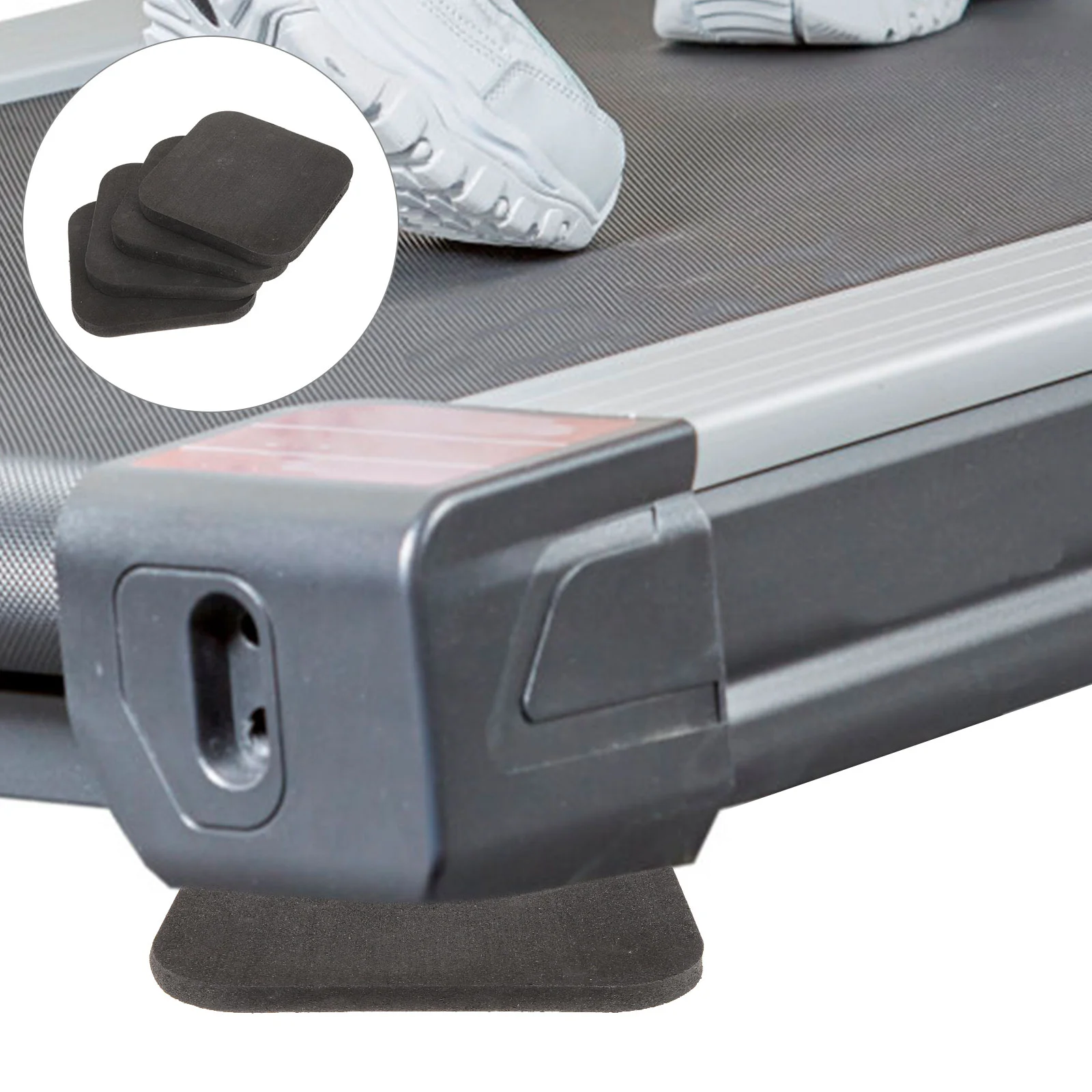 4 Pcs Bike Sound Insulation Mat Rubber Floor Mats for Gym under Treadmill Exercise Equipment Fitness 3 4 Pcs Bike Sound Insulation Mat Rubber Floor Mats for Gym under Treadmill Exercise Equipment Fitness 3