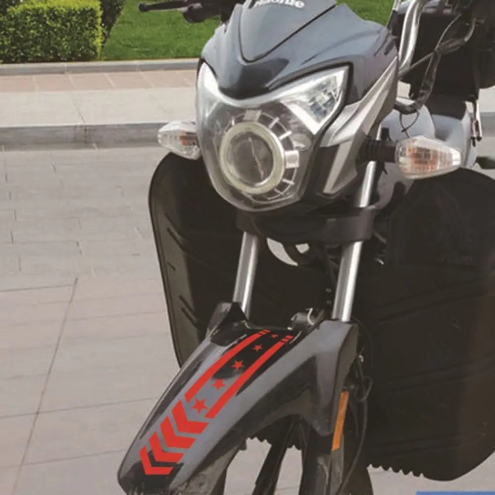 Waterproof Safety Driving Decoration Car Motorbike Scooter Fender Decals Reflective Stickers 1PC