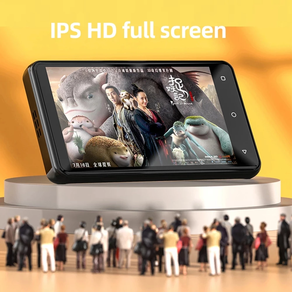 New RUIZU H11 Bluetooth 5.0 MP3 Music Player Built-in Speaker 4.0 Inch Full Touch Screen HIFI Walkman With FM/Recorder/E-book
