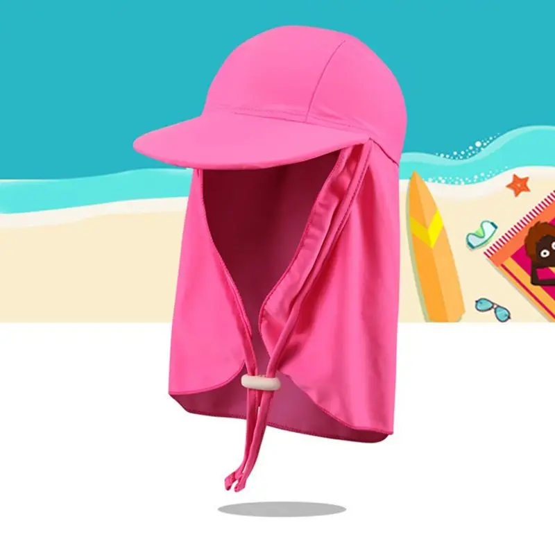Children Boys Girls Beach Sun Protection Hat Outdoor Hiking Sports Caps