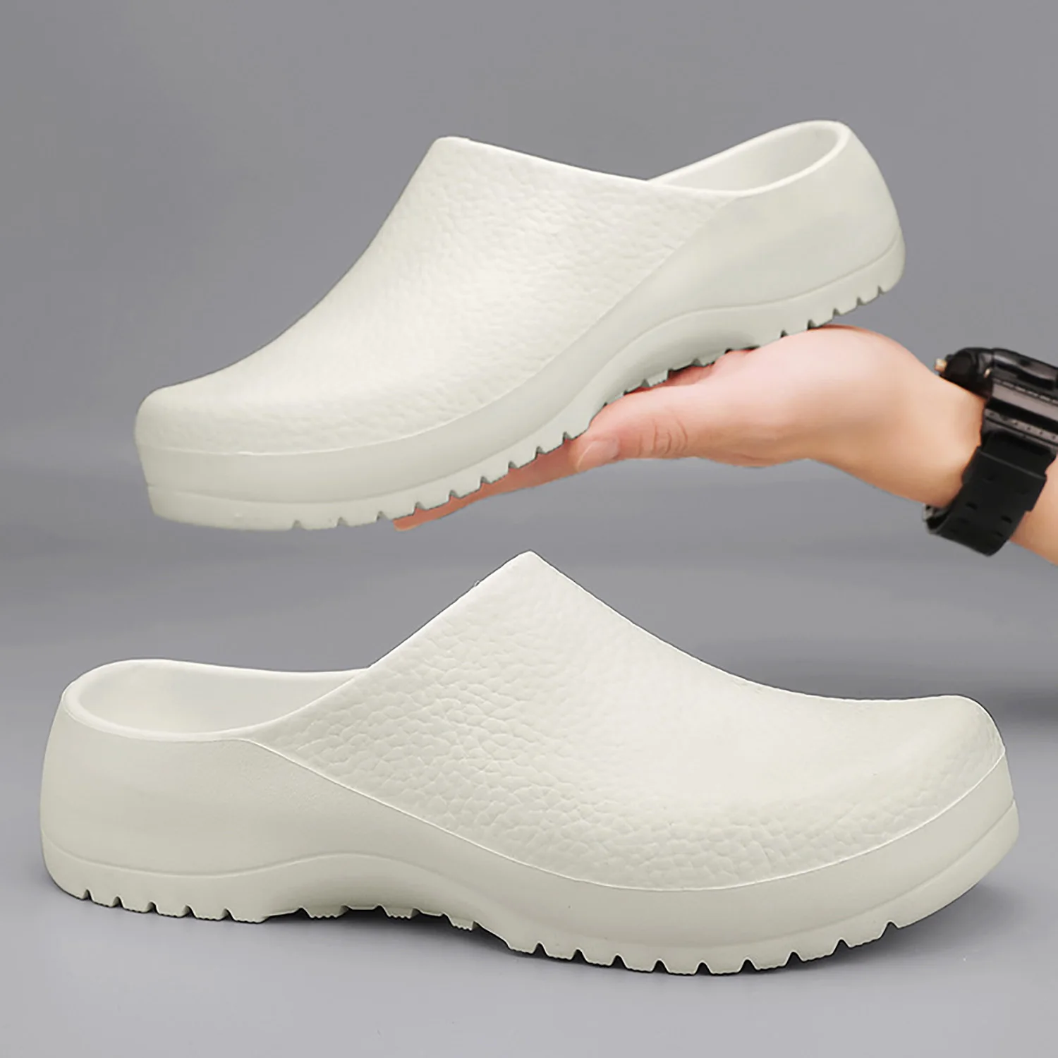 Chef Shoes Waterproof Lightweight Comfortable Suitable for Hotel Restaurants Hospital Kitchen Safety Non-slip Sandals