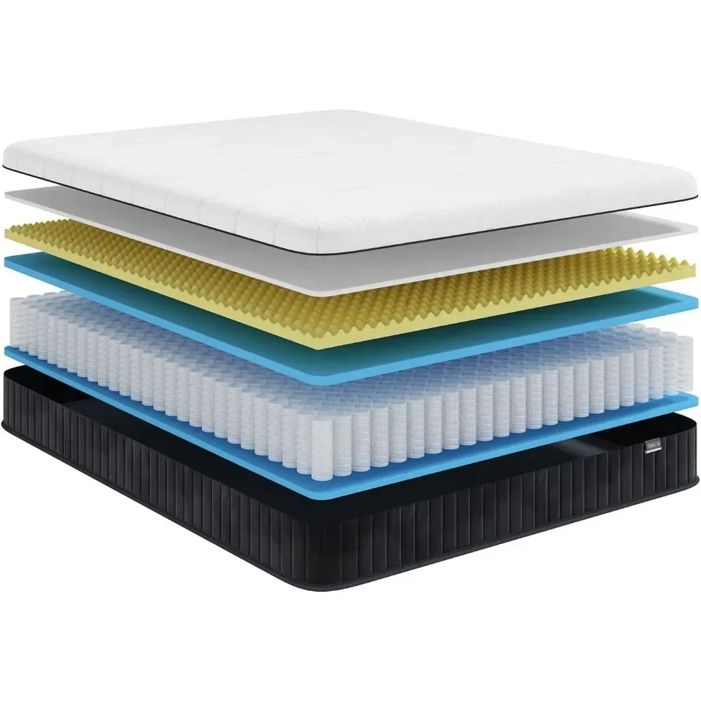 Full Size Mattress in a Box, Memory Foam Mattress 10 Inch, Double Mattress Pressure Relief, Easy Delivery& Set Up, free shipping 5