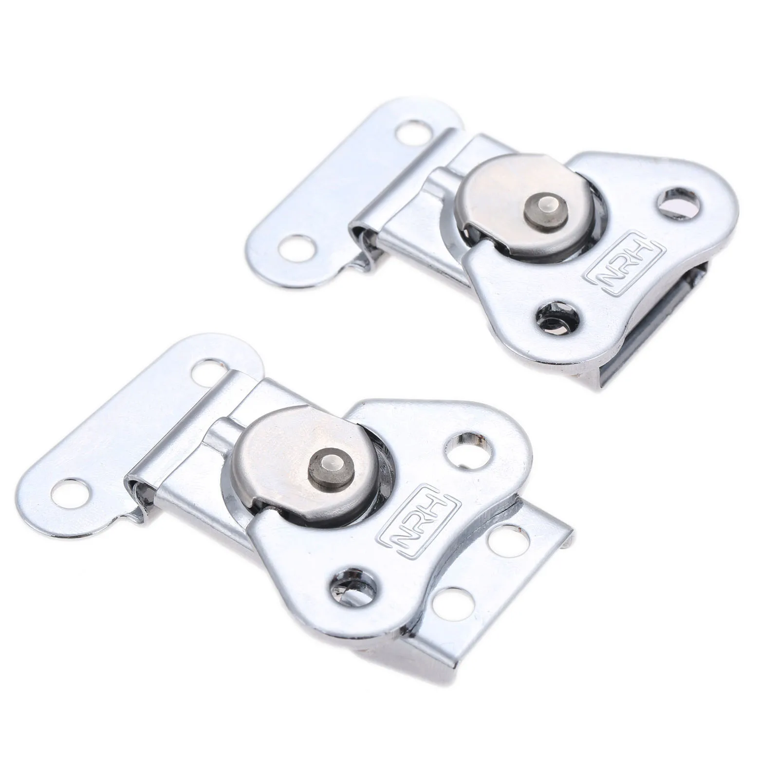 2Pc Butterfly Toggle Latch Catch Clamp Wooden Box With Keeper Spring Draw Home Mini Flight Case Packing Lock Twist Latch 52*38mm