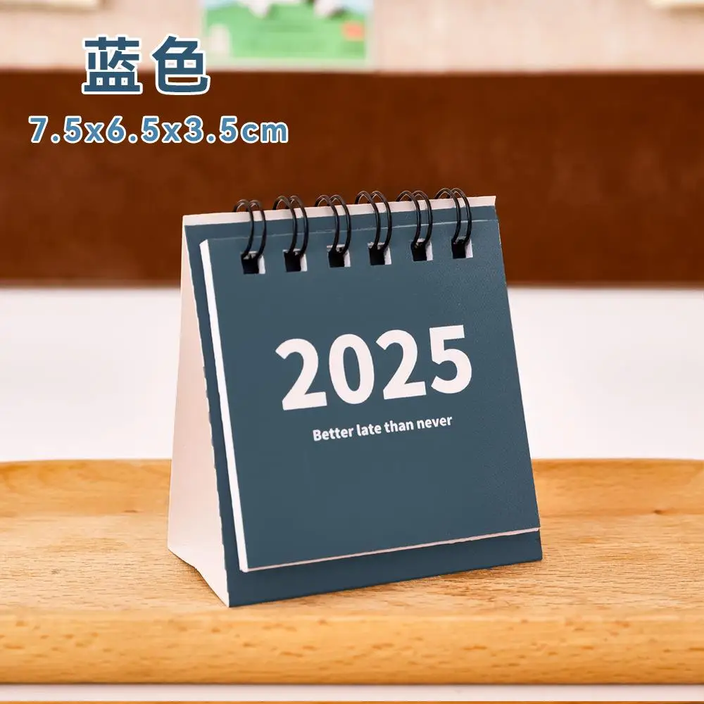 Desk Calendar Mini Simple Pocket Portable Daily Memo Calendar Planner Desktop Decoration