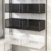Magnetic Storage Rack Refrigerator Outer Magnet Hanging Divine Artifact Portable Kitchen School on The Bed Snack Storage Shelves 4