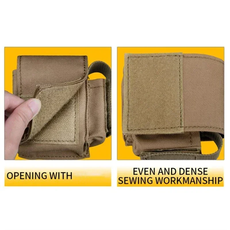 ERQYGRA Tactical Cigarette Lighter Storage Waist Bag Molle System Portable Accessories Hunting Outdoor Sport Magazines Equipment 4