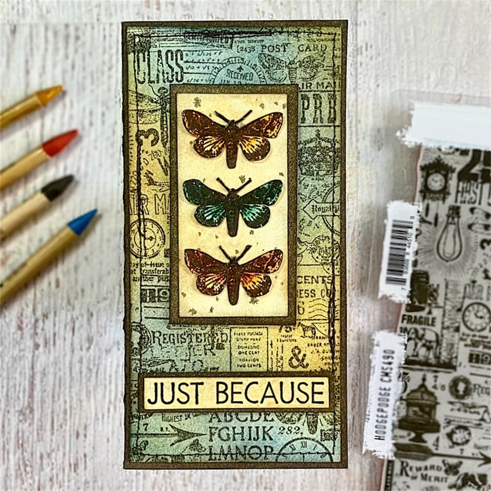Dragonfly Express First Class Parcel Post Clear Silicone Stamp DIY Crafts Card Album Making Scrapbooking Stencil New